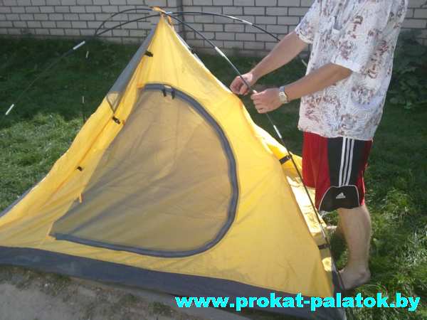 Установка палатки из Китая